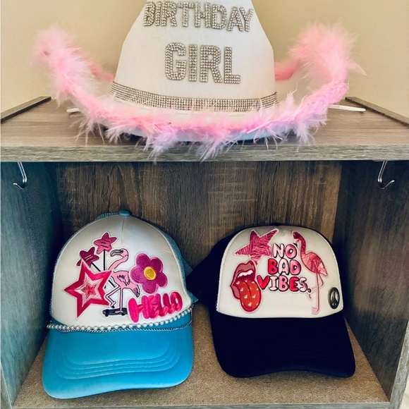 Colorful Embroidered Caps - Picture 8 of 16